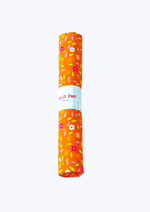 Peace and Love orange cotton coupon: Orange clair / Peace and Love orange