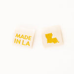 Made in My State Gold Woven Labels: Nevada