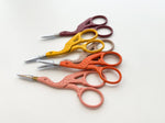 Bird scissors, small sewing scissors, stork scissors: Lavender