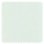 Crystalline striped cotton coupon: Light blue / Rigato crystallin