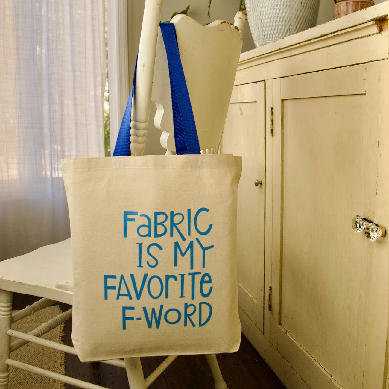 Fabric F-Word- Canvas Tote