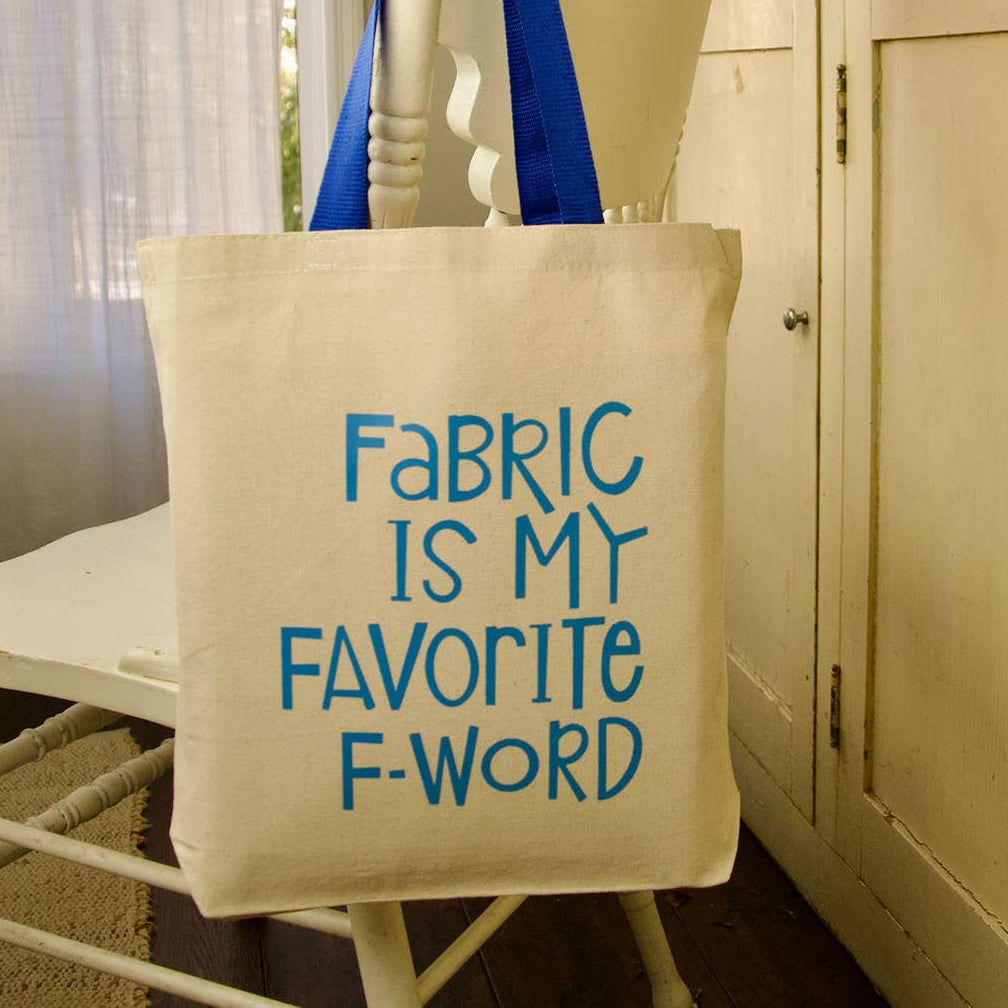 Fabric F-Word- Canvas Tote