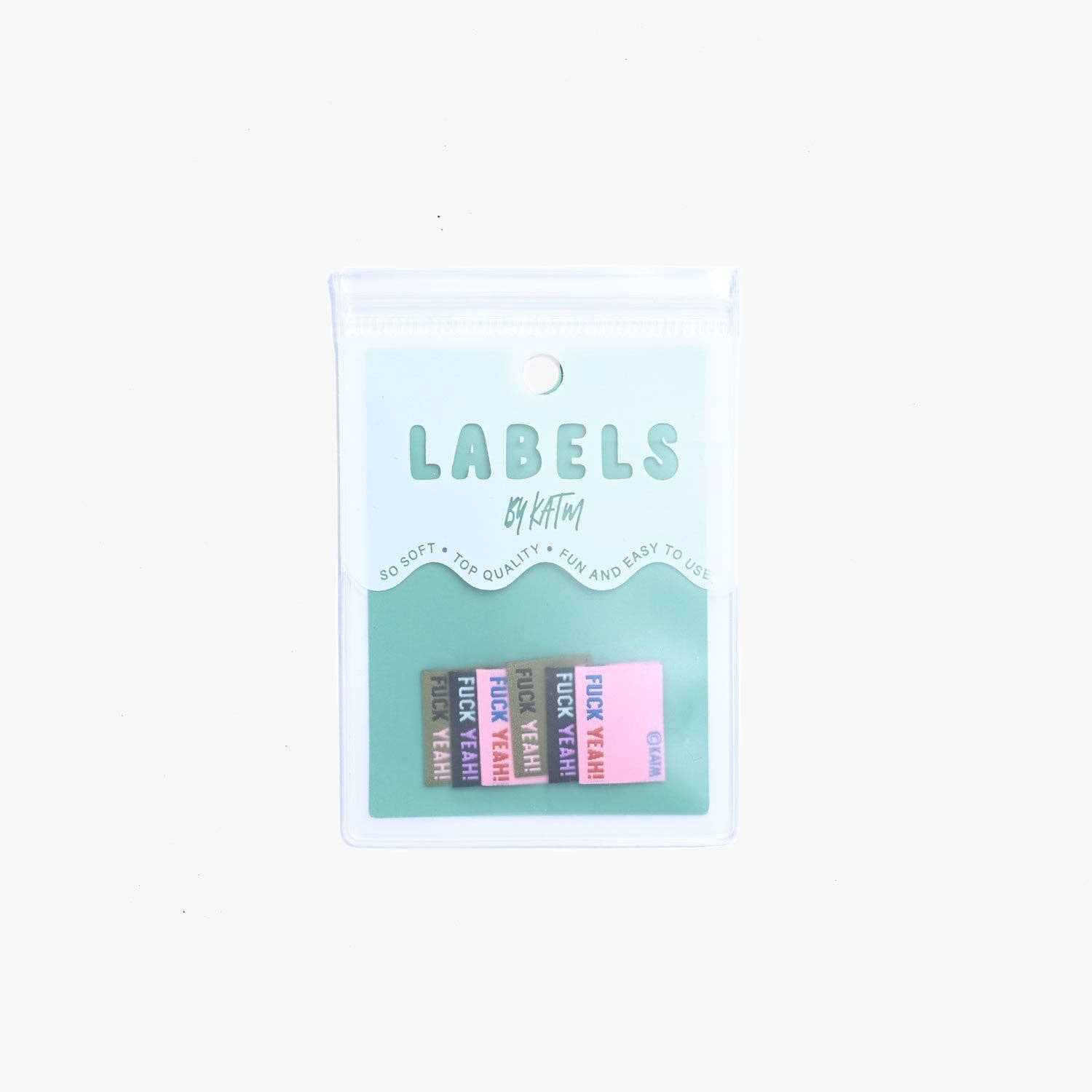 'F*ck Yeah!' Labels | 6 Pack Labels
