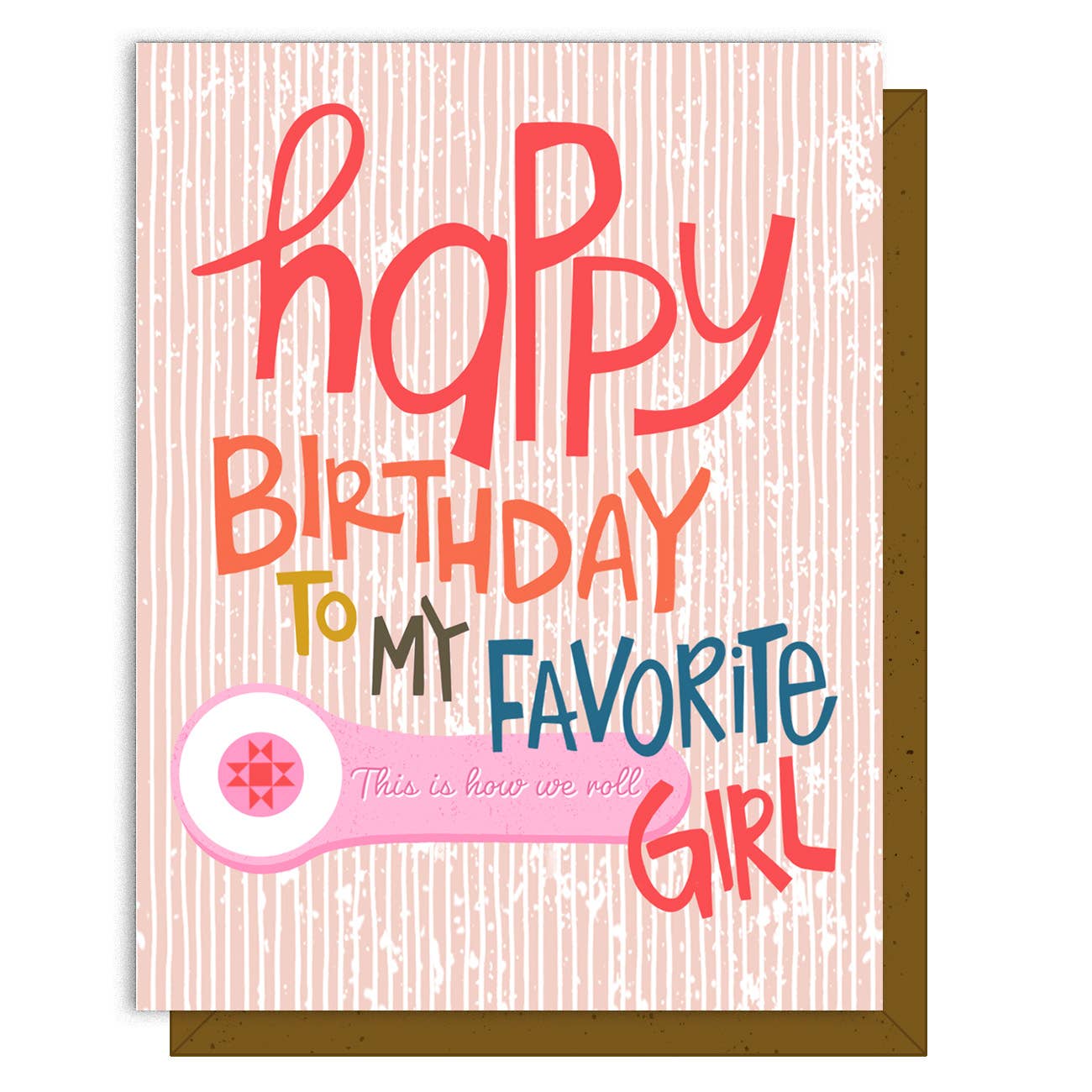My Favorite Girl - Greeting Card