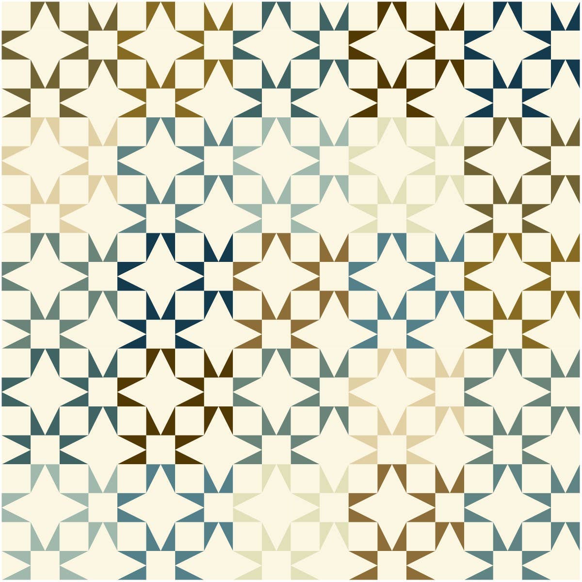 Starlight Grove Quilt Pattern Printed