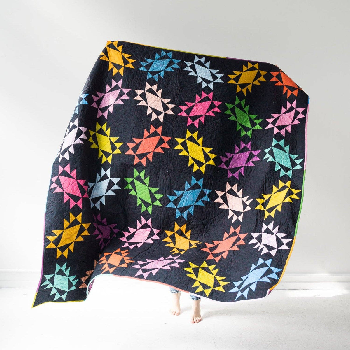 Folkwell Quilt Pattern: Printed