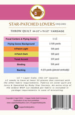 Star Patched Lovers POOLSIDE TOO QUILT KIT