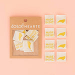 Made in My State Gold Woven Labels: Nevada