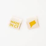 Made in My State Gold Woven Labels: Nevada