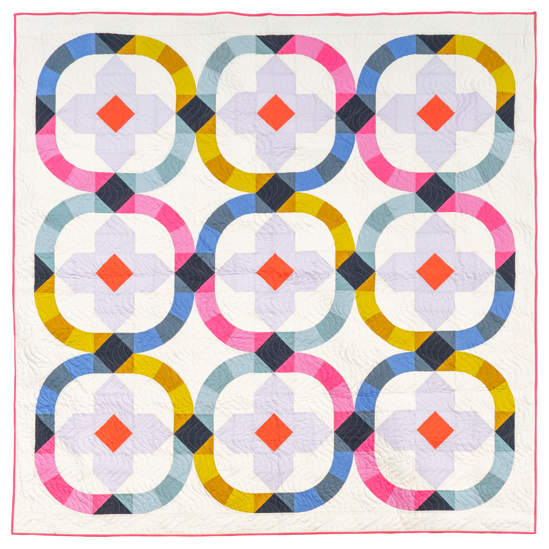 Moonbeam Quilt Pattern: Printed