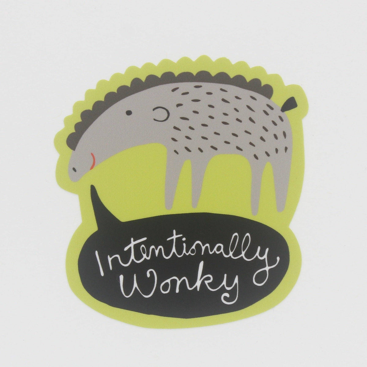 Intentionally Wonky Sticker | Fish Museum