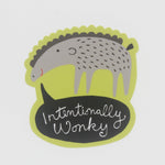 Intentionally Wonky Sticker | Fish Museum