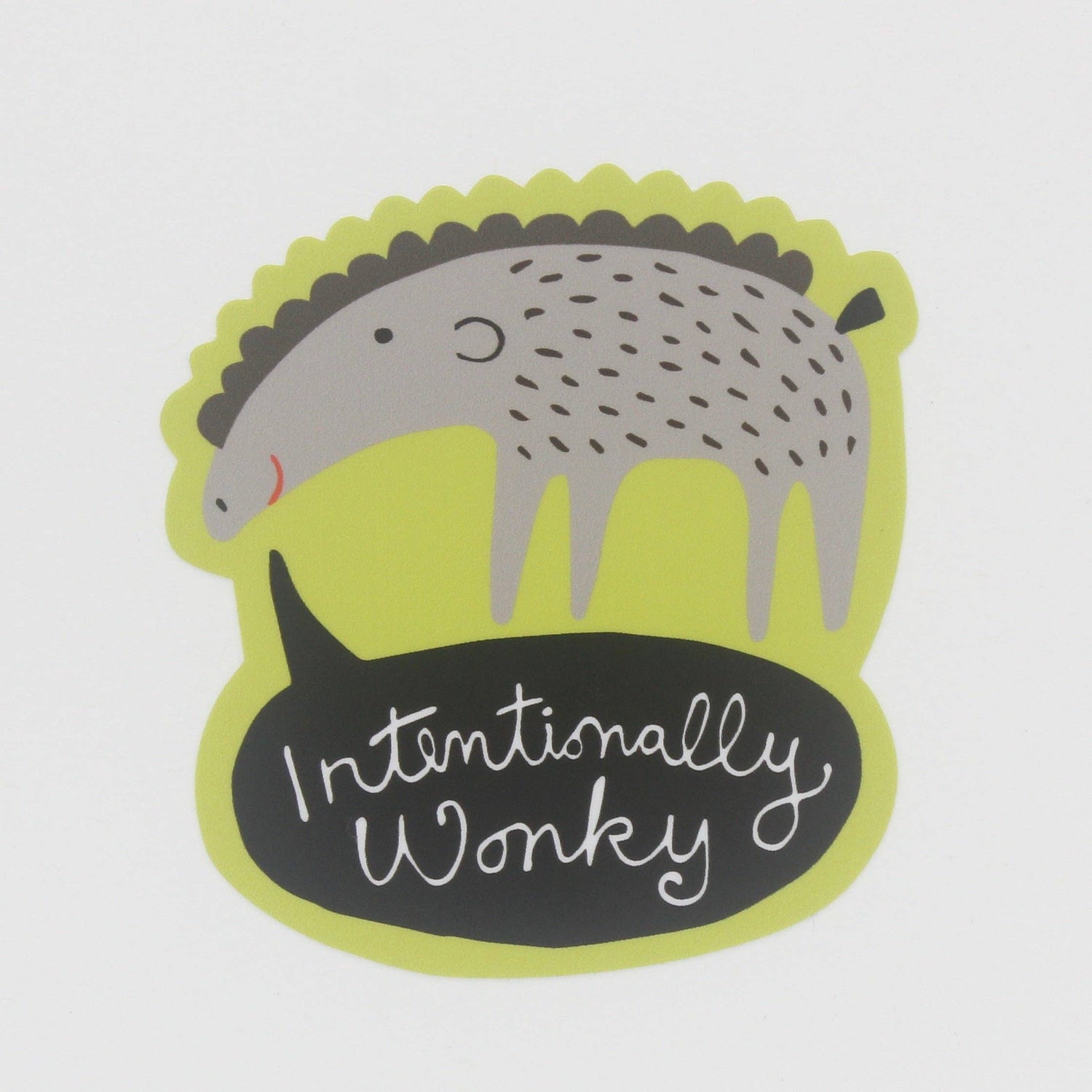 Intentionally Wonky Sticker | Fish Museum