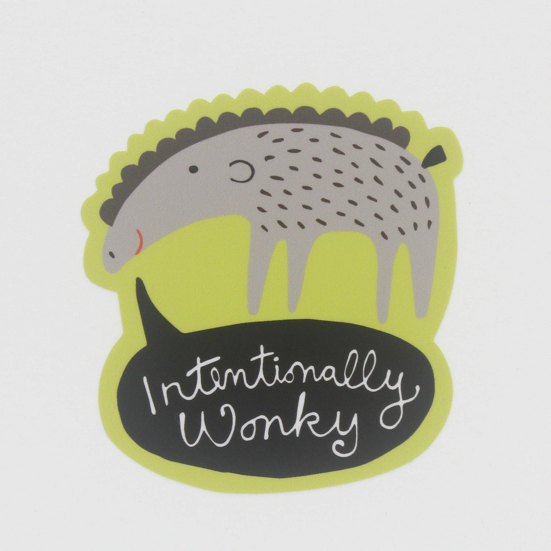 Intentionally Wonky Sticker | Fish Museum