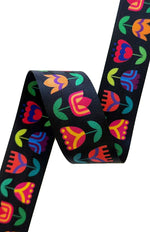 Tulips - 2in Handle Webbing || HALF YARD