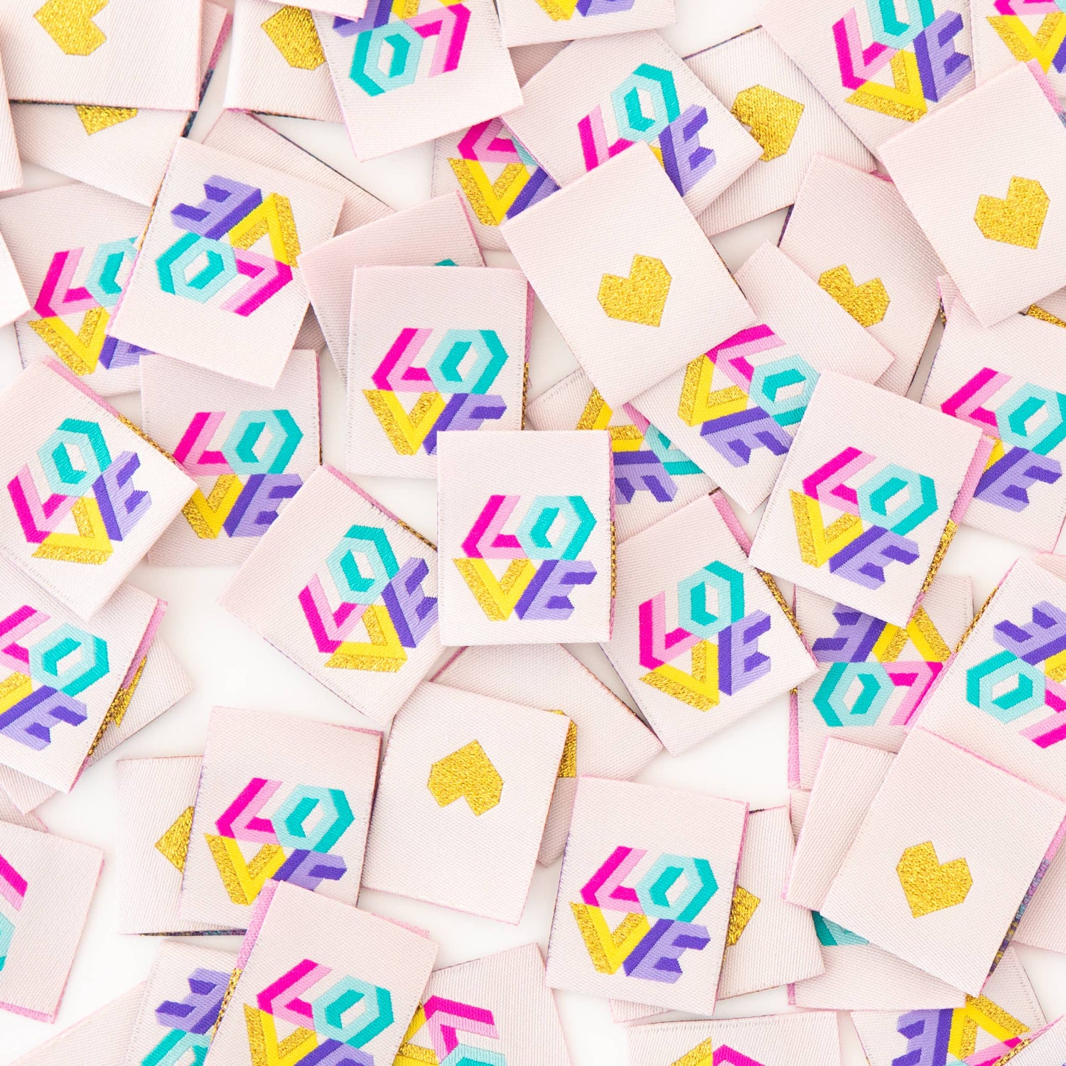 Love Quilt - Sewing Woven Clothing Label Tags