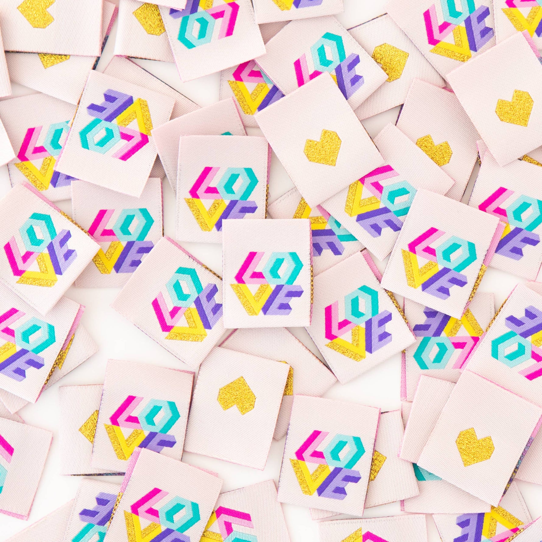 Love Quilt - Sewing Woven Clothing Label Tags