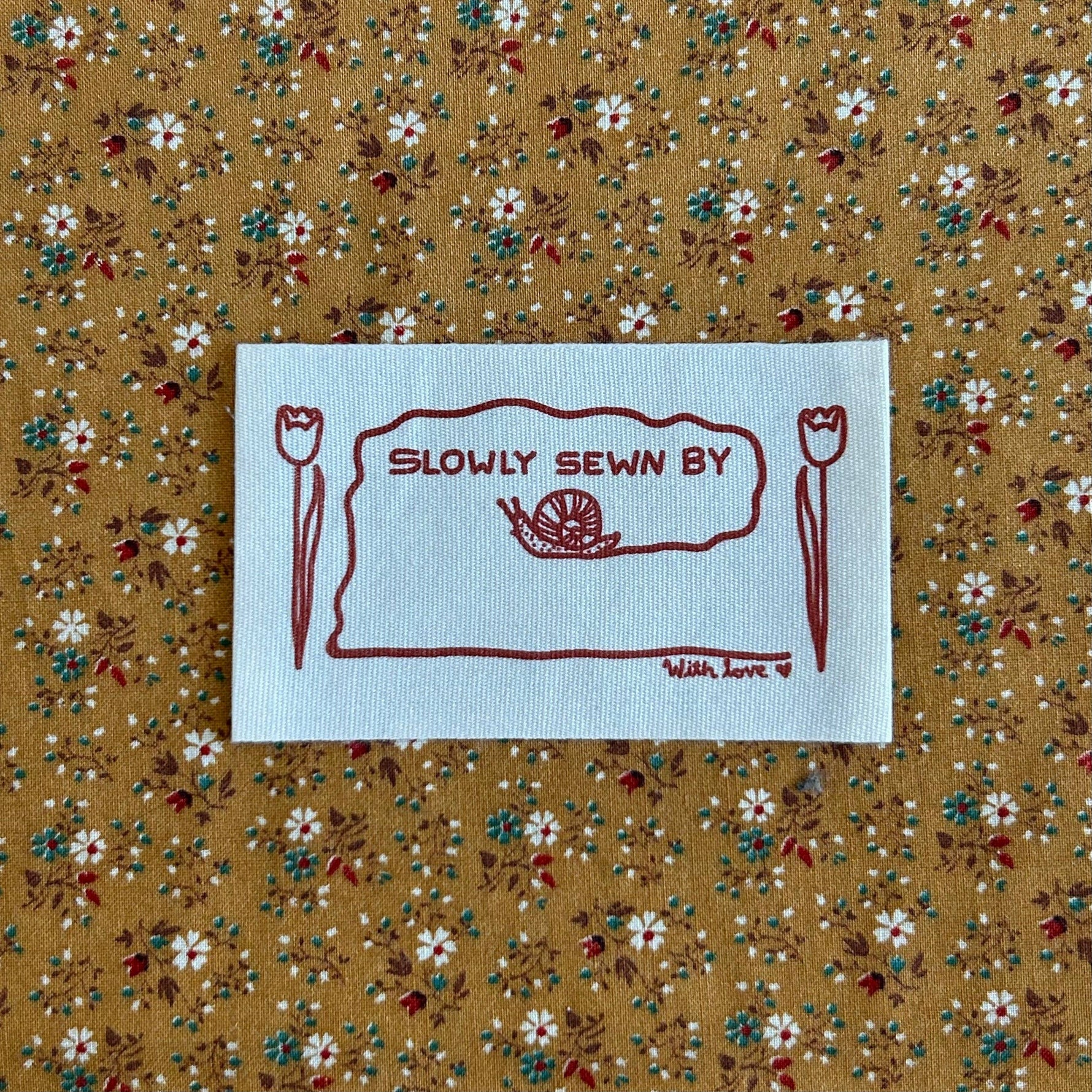 Sewn Slow Quilt Labels