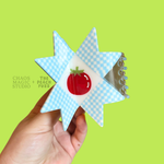 Tomato Quilt Hair Claw TPF x Chaos Magic Studio