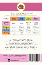 Tile Sequence | CKQ-2420 Quilt Pattern