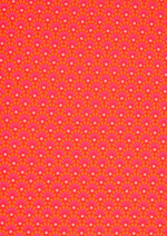 Cotton fabric coupon - Zazen tangerine
