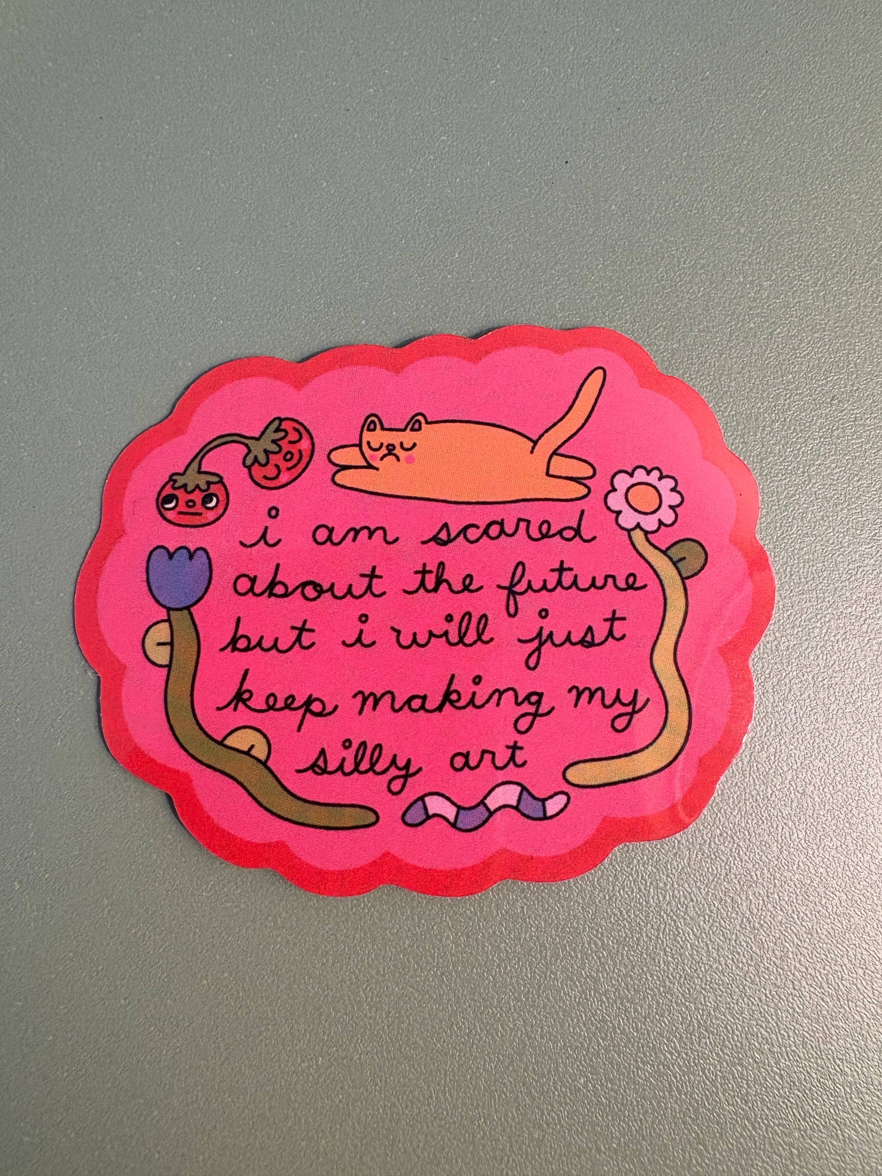 "Silly Art" Sticker