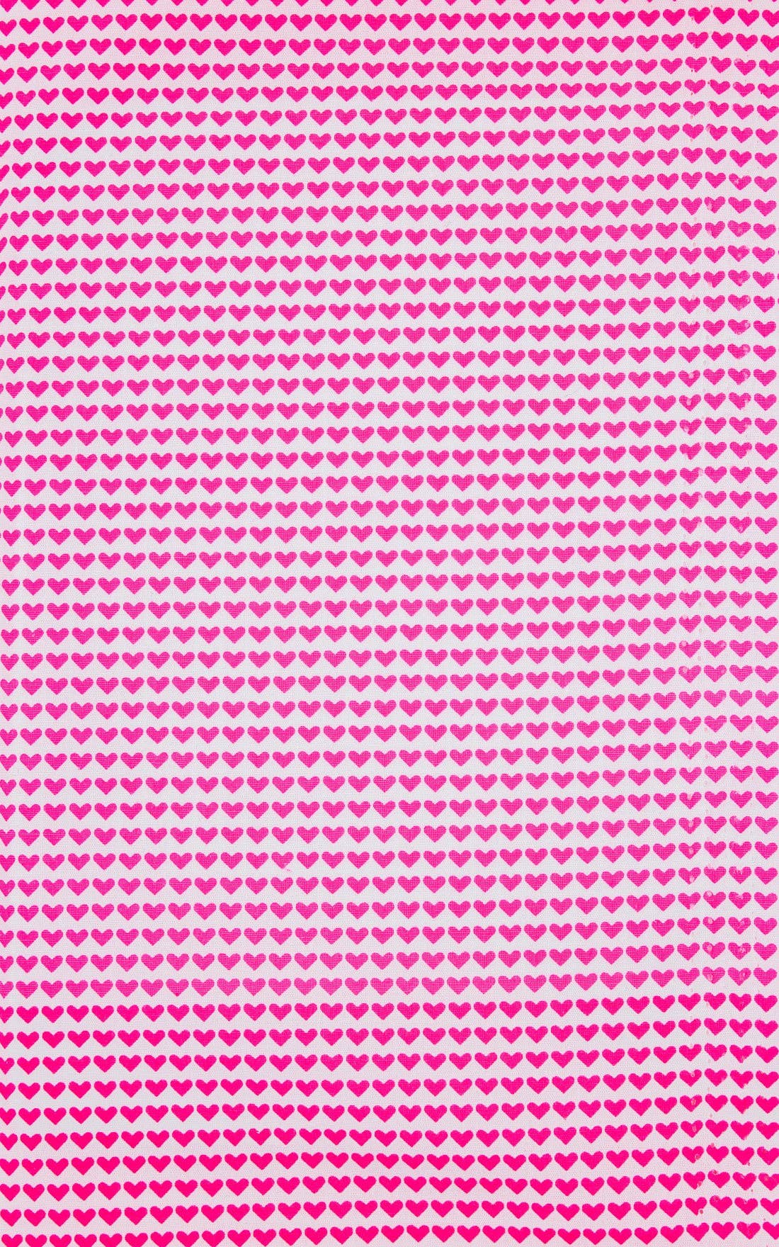 Cotton coupon Love is all: Love is all vert pomme