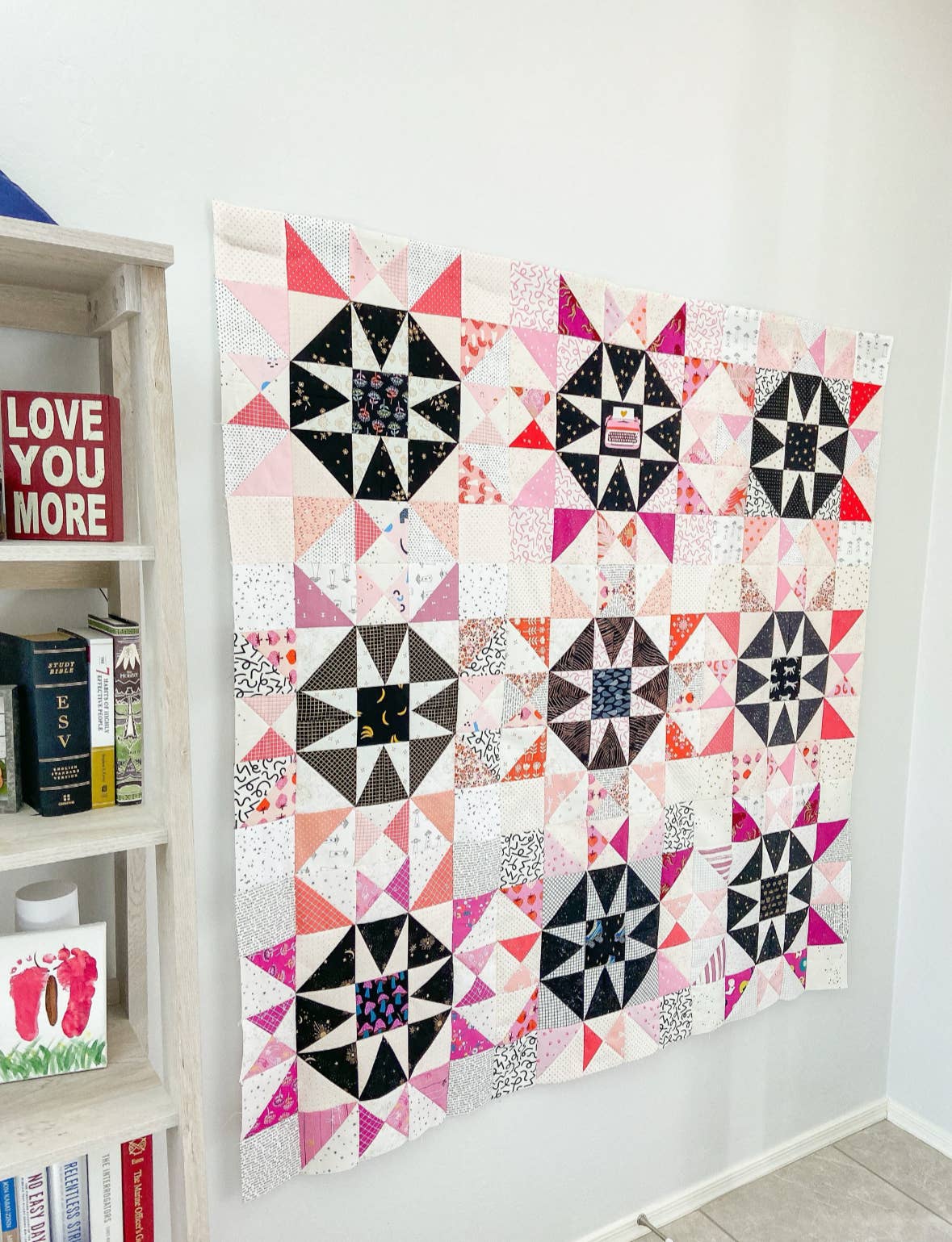 Mermaid Lagoon Quilt Pattern Printed
