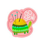 Go Sew Turtle Sticker | Fish Museum