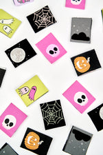 Spooky Night - Woven Label Pack - 8 PACK