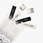 Circa 2026 Woven Labels | 6 labels