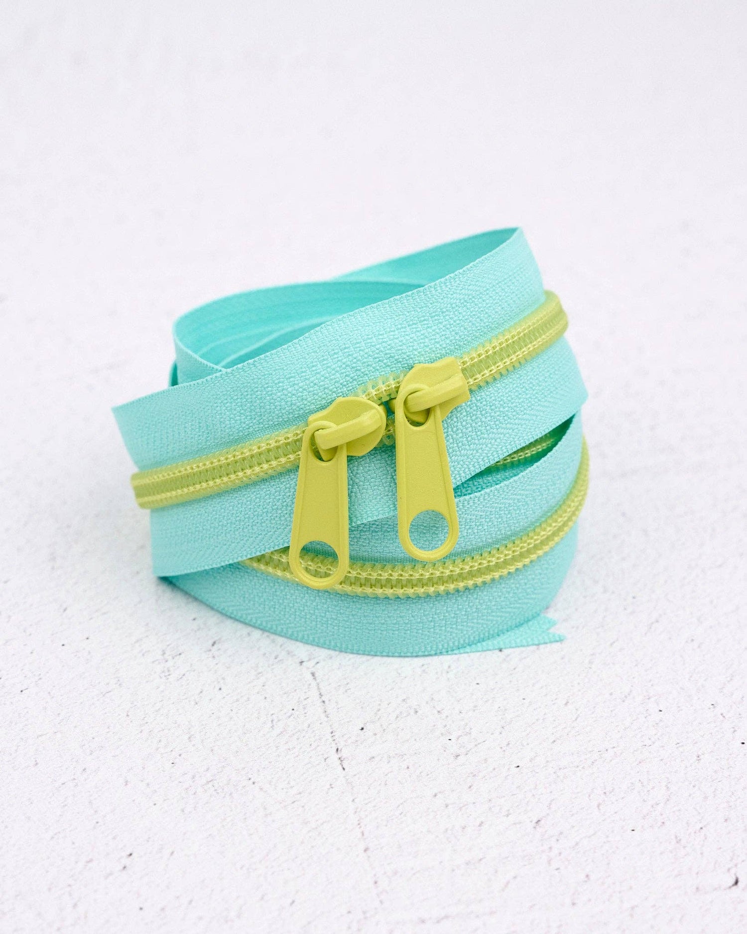 30" Handbag Zipper - Lime Splash