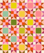 Star-Patched Lovers | CKQ-2401 Quilt Pattern