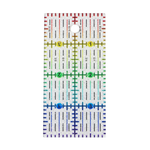 Rainbow Gradient | Glitter - 4" x 2" Ruler