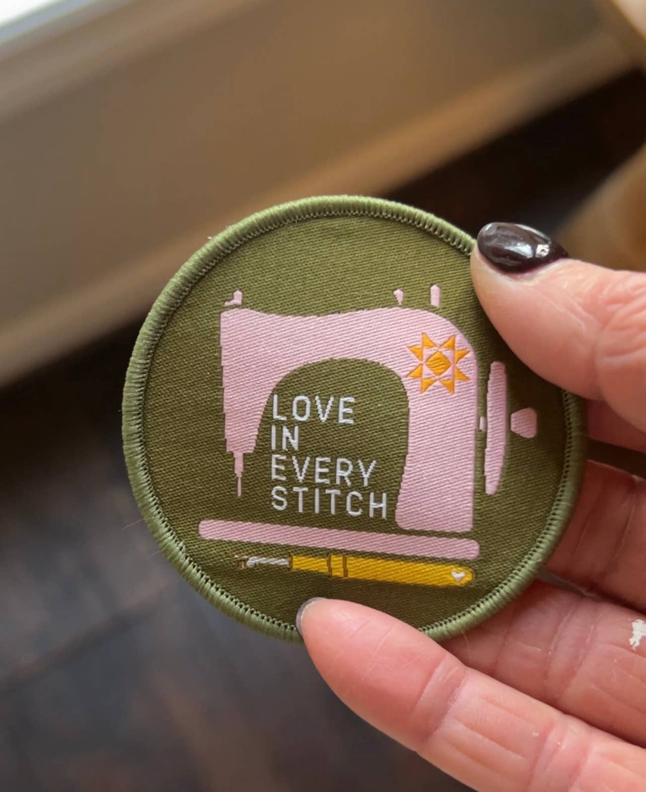 Love in Every Stitch - Patch