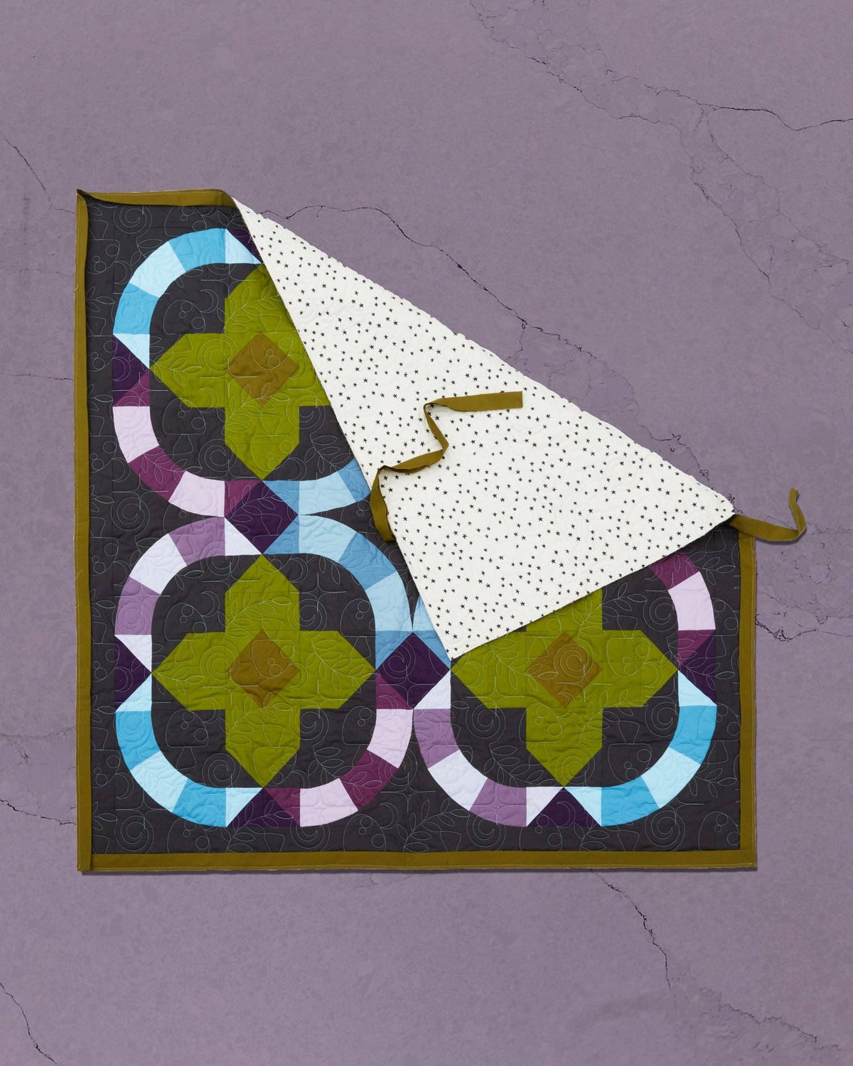 Moonbeam Quilt Pattern: Printed