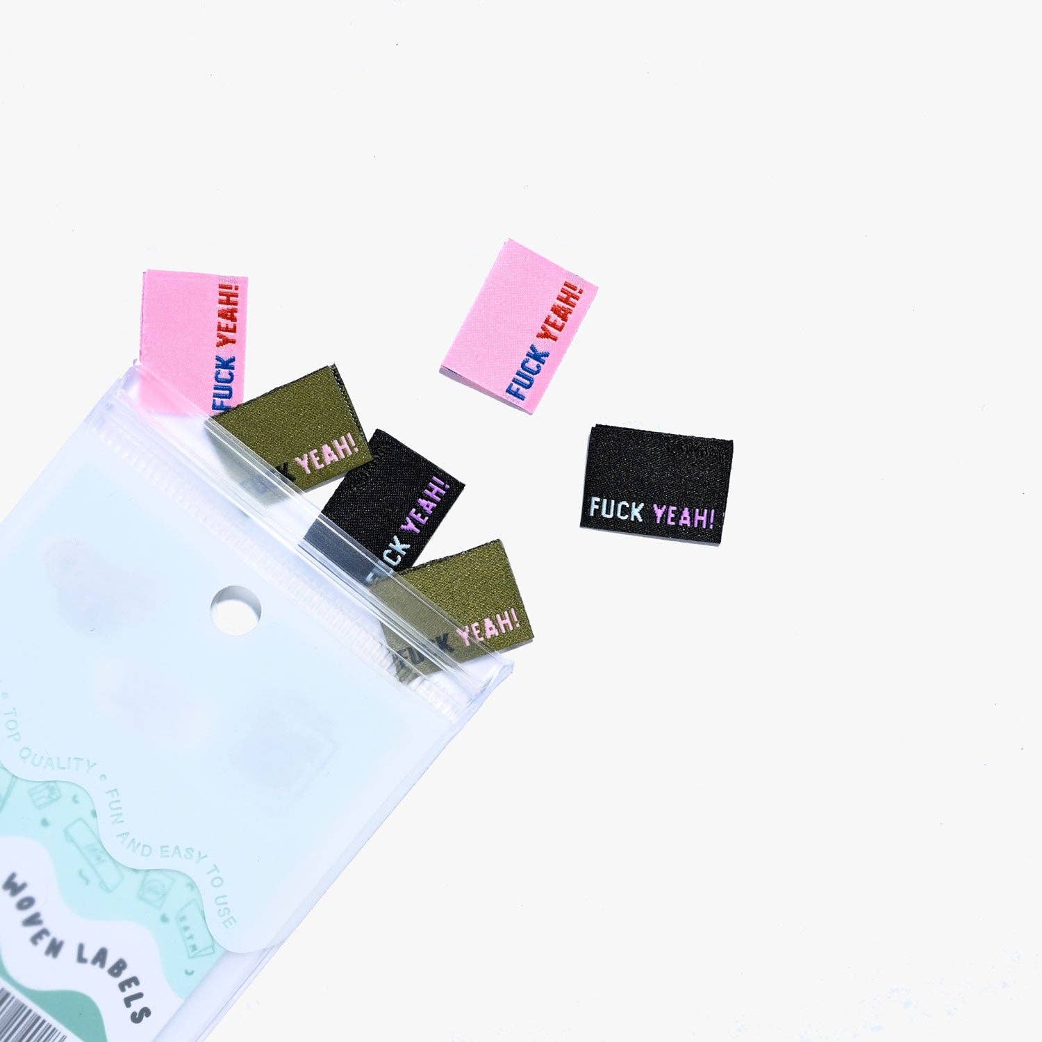 'F*ck Yeah!' Labels | 6 Pack Labels