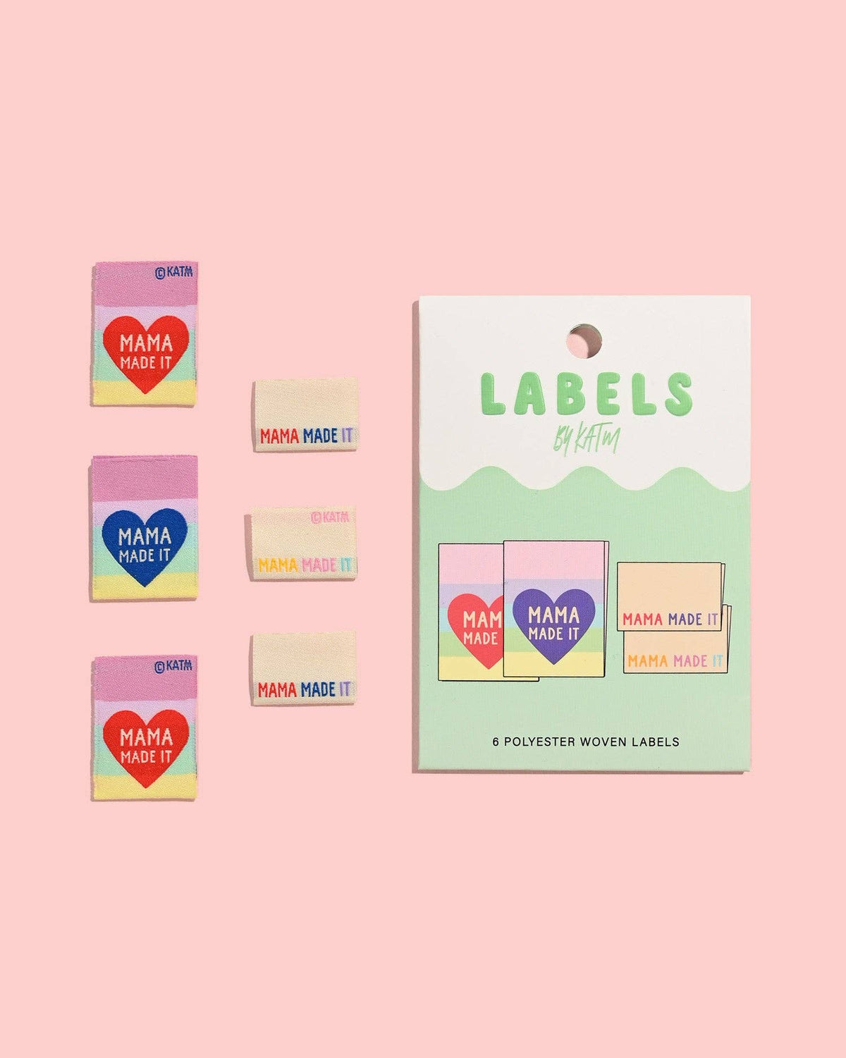 Mama Made It Woven Labels | 6 Labels