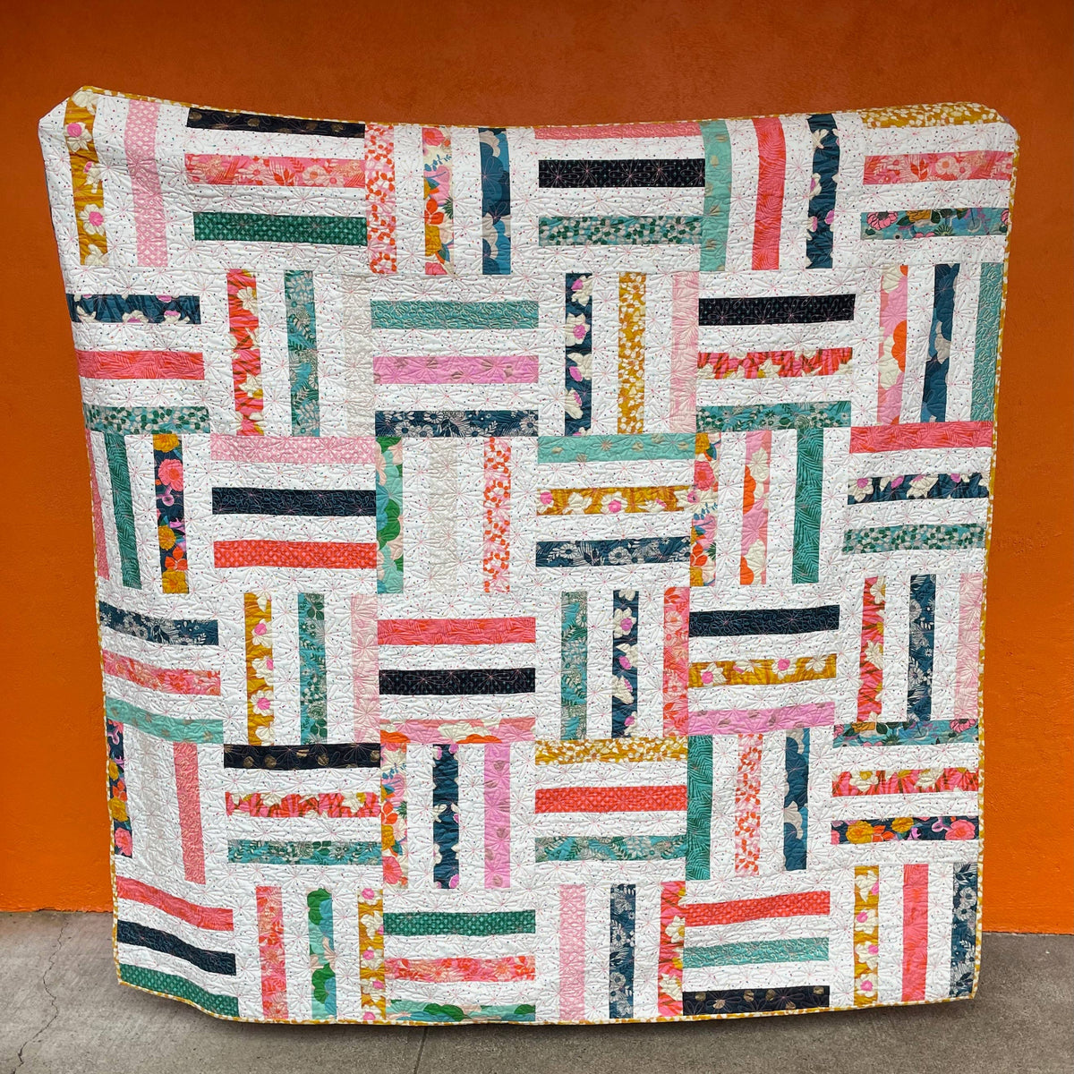 Joyful Stripes 2.0 Quilt Pattern - Printed