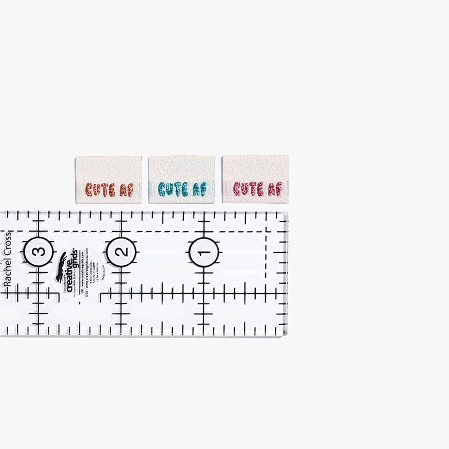 'Cute AF!' Labels | 6 Pack Labels