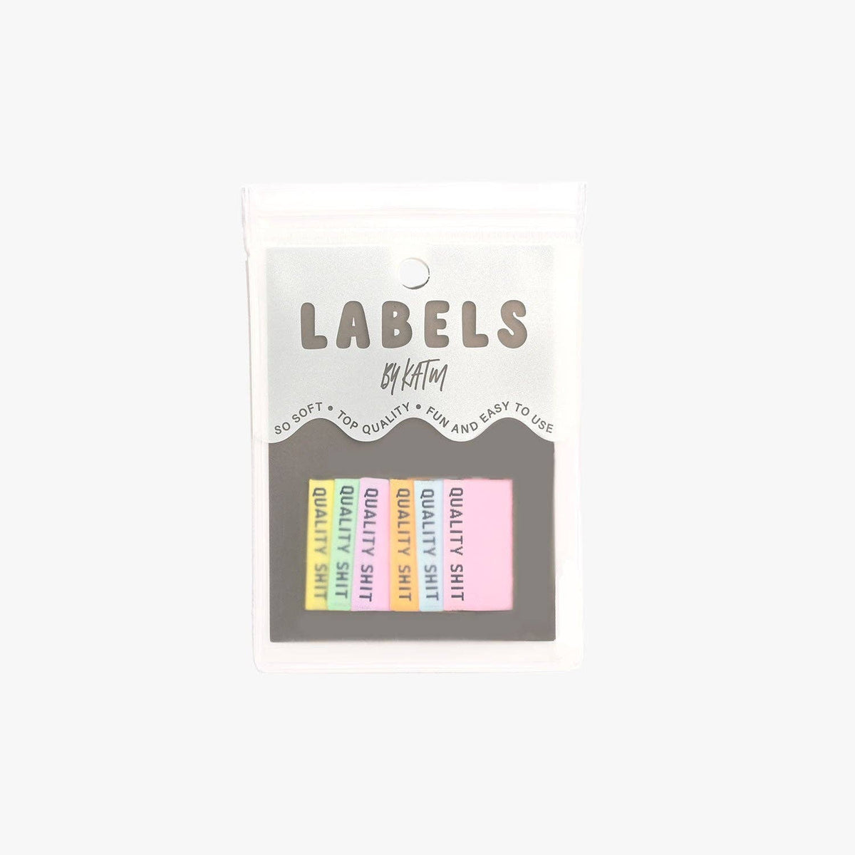 Quality Shit Woven Labels | 6 labels