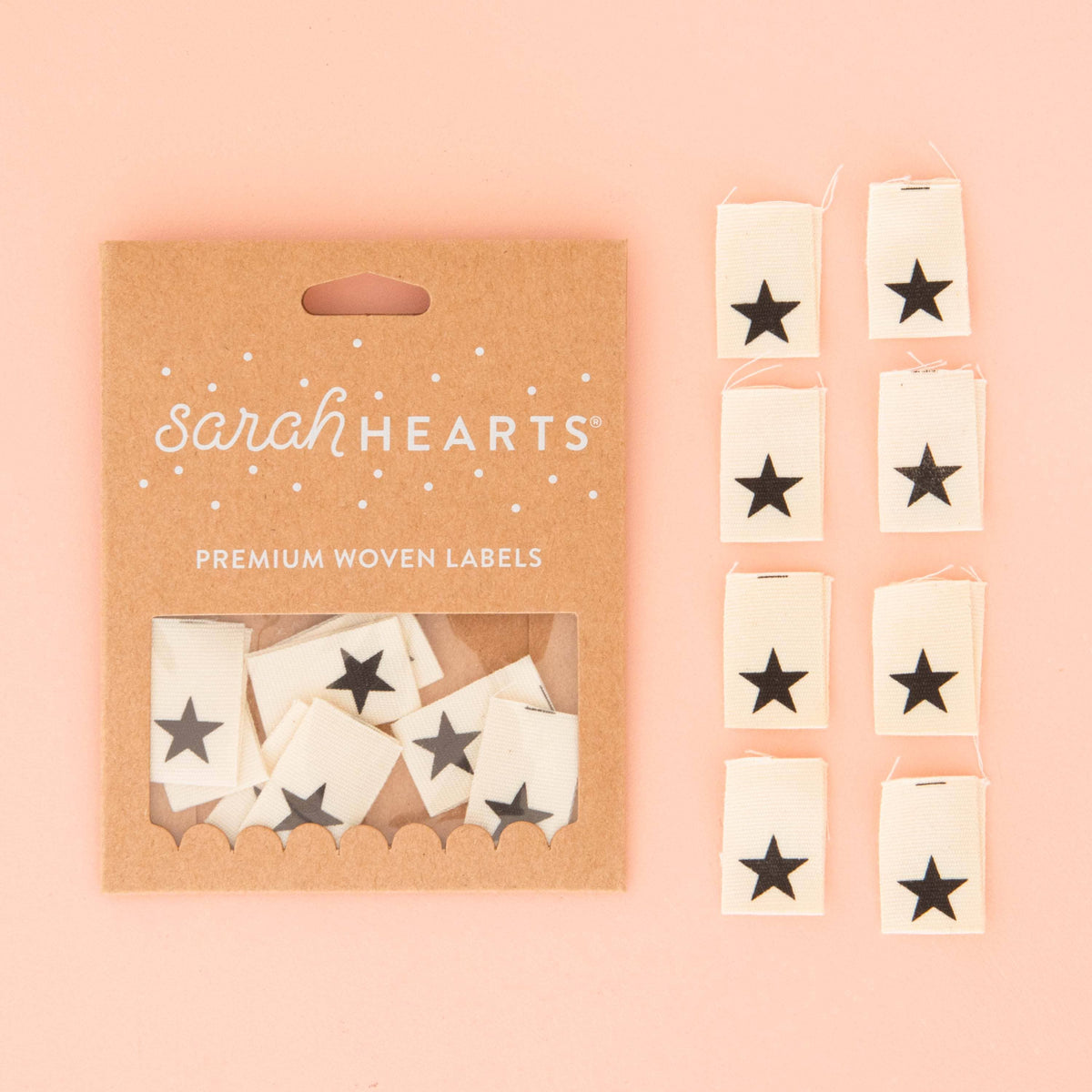 Black Star Organic Cotton Labels