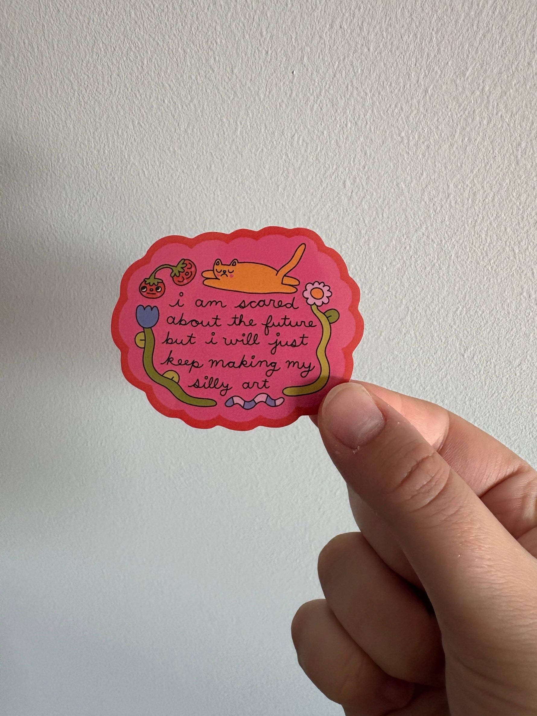 "Silly Art" Sticker