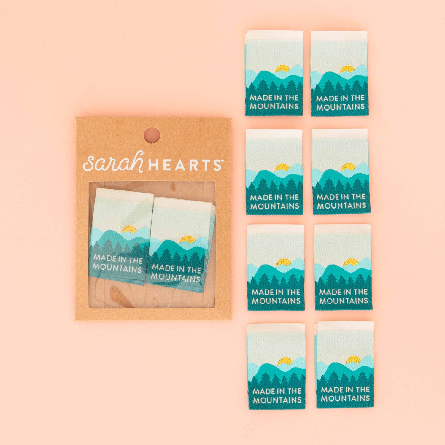 Made in the Mountains - Sewing Woven Clothing Label Tags