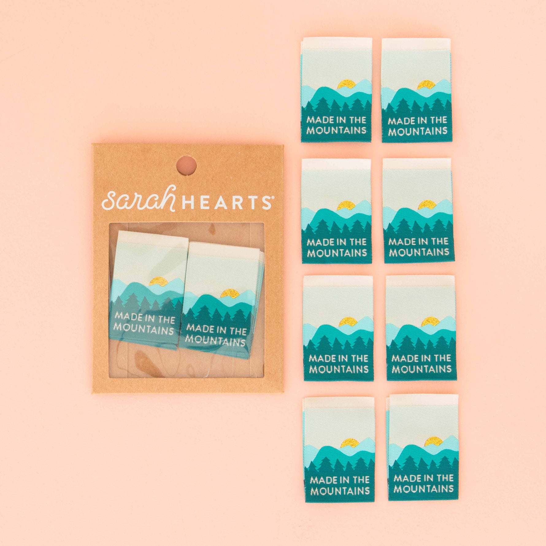 Made in the Mountains - Sewing Woven Clothing Label Tags