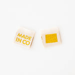 Made in My State Gold Woven Labels: Nevada