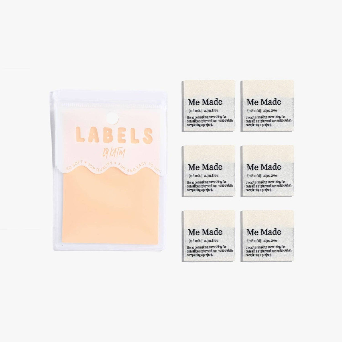 Me Made Definition Woven Sewing Labels | Box of 6 Labels
