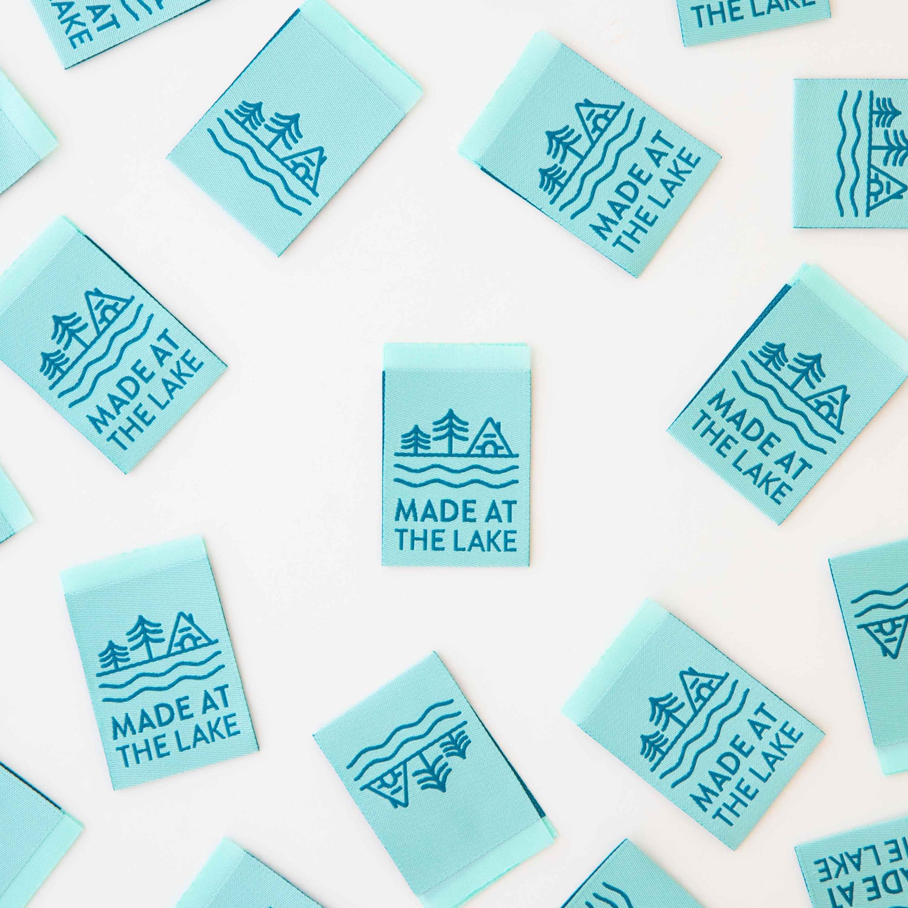 Made at the Lake Woven Sewing Quilt and Garment Labels