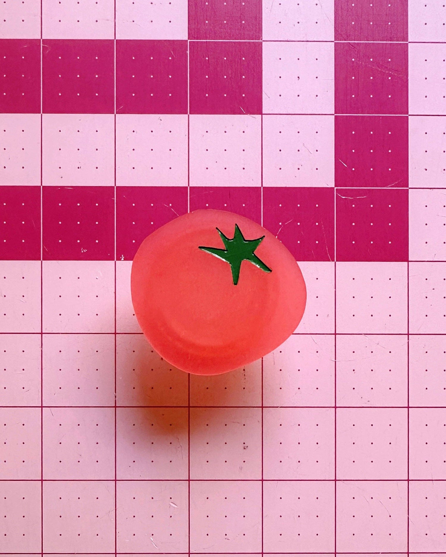 Tomato pop-up ruler handle