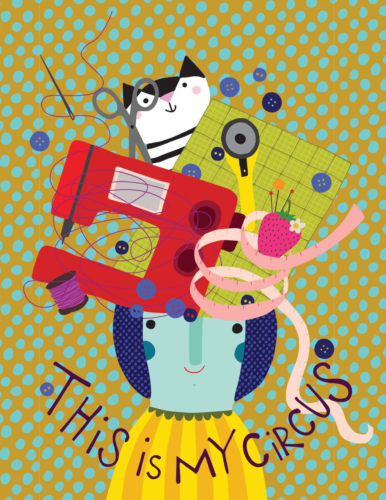 This is My Circus Notecard